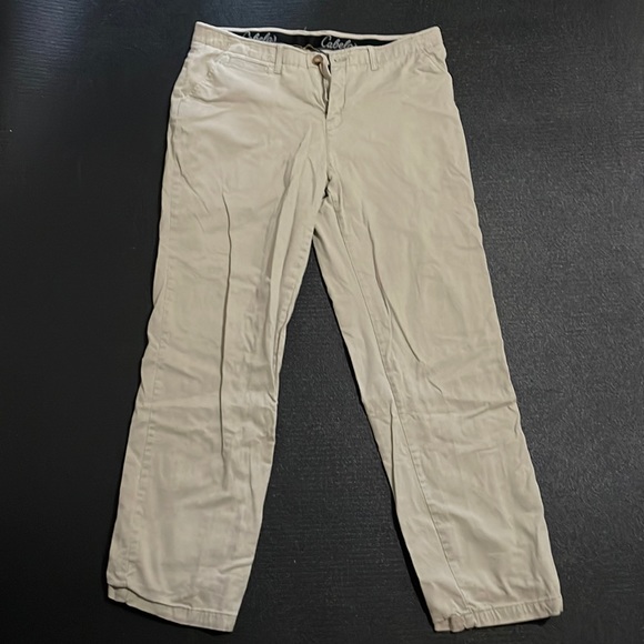 Cabela's Pants Cabelas Fleece Lined Khaki 38x34 Poshmark